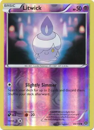 Litwick Reverse Holo 48 Normal