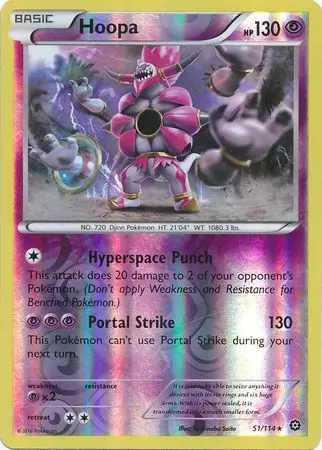 Hoopa Reverse Holo 51 Normal