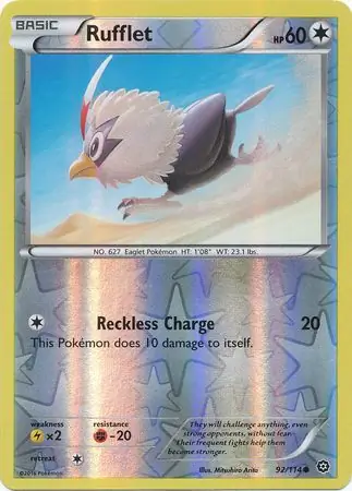 Rufflet Reverse Holo 92 Normal