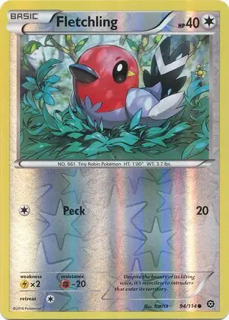 Fletchling Reverse Holo 94 Normal