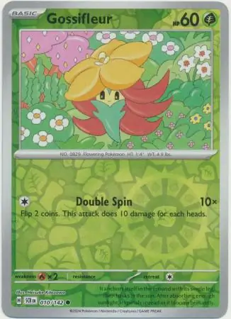 Gossifleur Reverse Holo 010 Normal