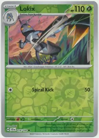 Lokix Reverse Holo 016 Normal
