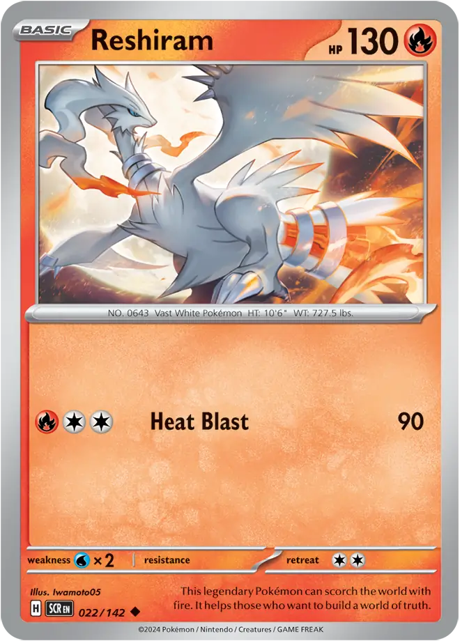 Reshiram 022 Normal