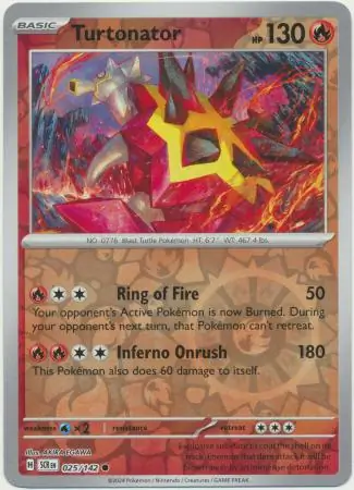 Turtonator Reverse Holo 025 Normal