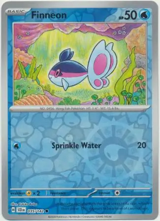 Finneon Reverse Holo 035 Normal