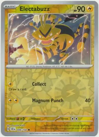 Electabuzz Reverse Holo 046 Normal