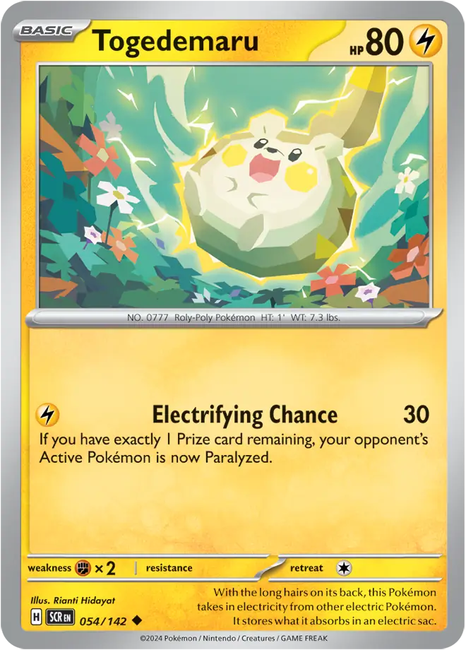 Togedemaru 054 Normal