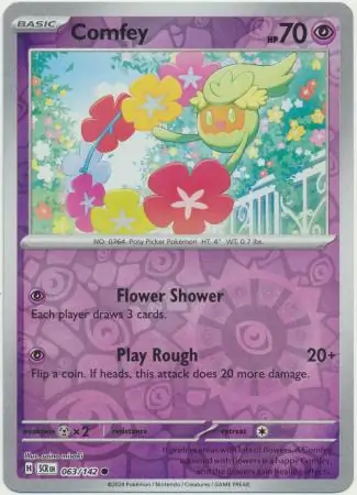 Comfey Reverse Holo 063 Normal