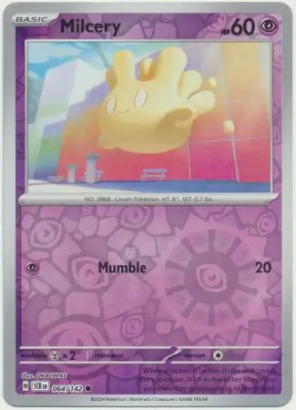 Milcery Reverse Holo 064 Normal
