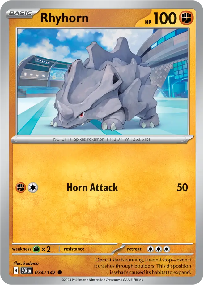Rhyhorn 074 Normal