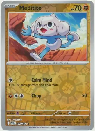 Meditite Reverse Holo 078 Normal