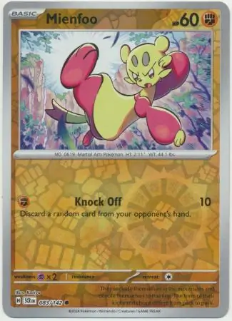 Mienfoo Reverse Holo 083 Normal