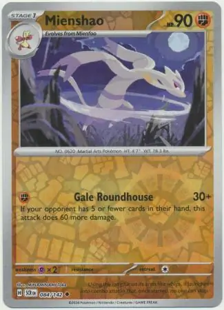 Mienshao Reverse Holo 084 Normal