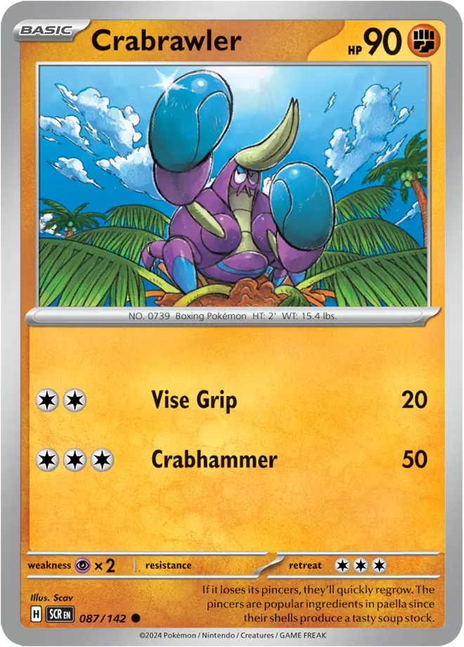 Crabrawler 087 Normal