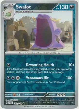 Swalot Reverse Holo 092 Normal