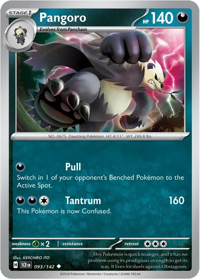 Pangoro 093 Normal