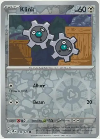 Klink Reverse Holo 099 Normal