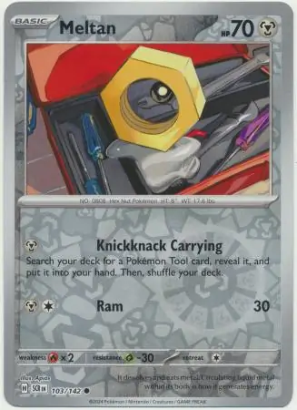 Meltan Reverse Holo 103 Normal