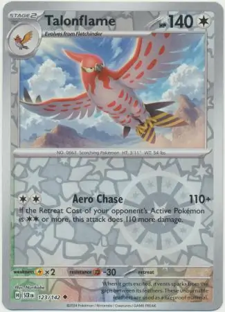 Talonflame Reverse Holo 123 Normal