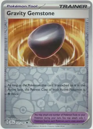 Gravity Gemstone Reverse Holo 137 Normal