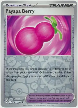 Payapa Berry Reverse Holo 141 Normal