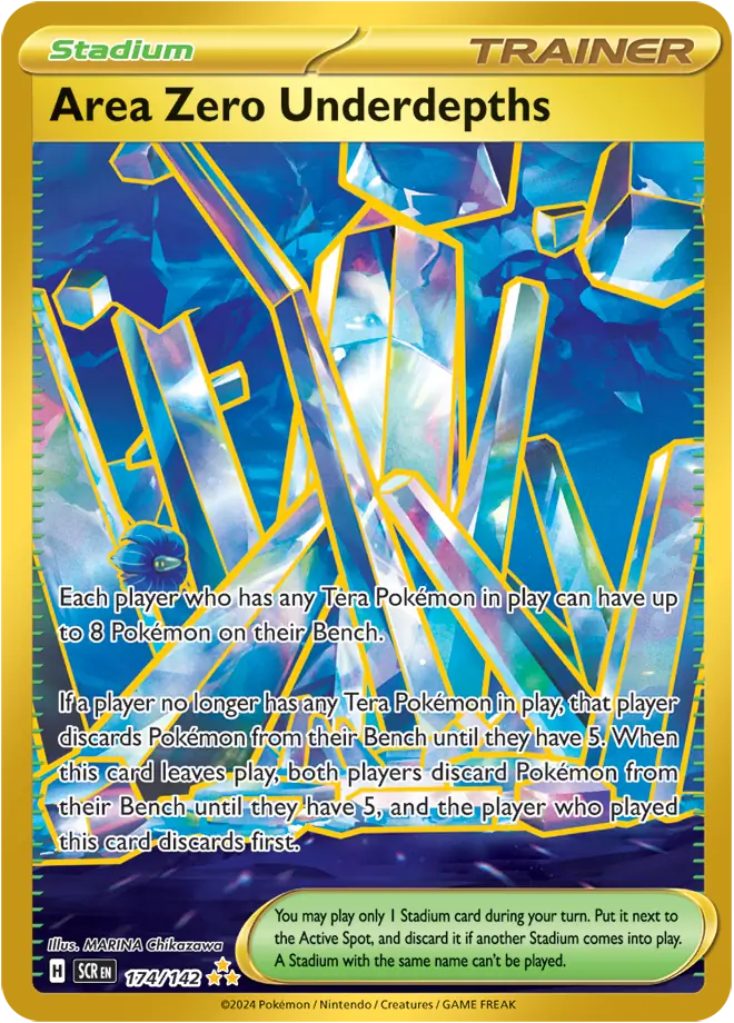 Area Zero Underdepths 174