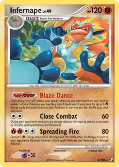 Infernape Holo 3