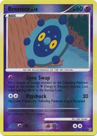 Bronzor Reverse Holo 55