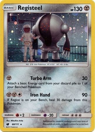 Registeel Cosmos Holo 68 Normal