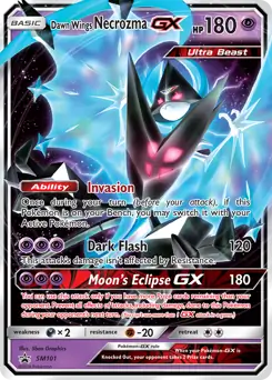 Dawn Wings Necrozma GX SM101