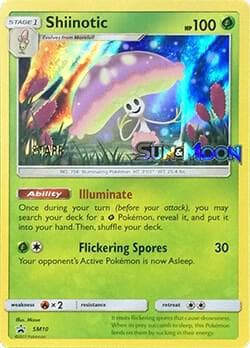 Shiinotic Prerelease Staff SM10 Normal