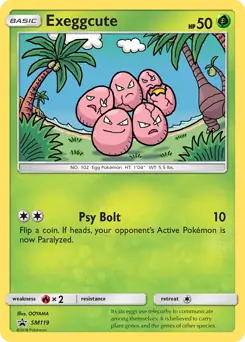 Exeggcute SM119 Normal