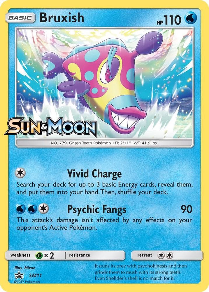 Bruxish Prerelease SM11 Holo