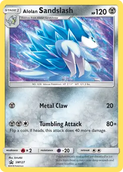 Alolan Sandslash SM127 Normal