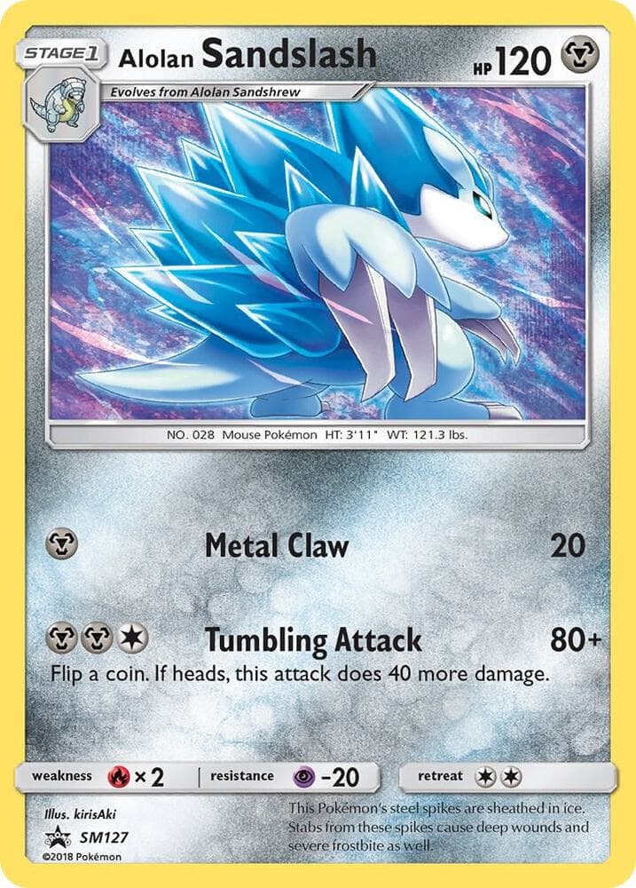 Alolan Sandslash SM127 Holo