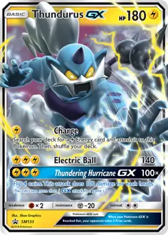Thundurus GX SM133 Normal