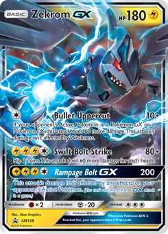 Zekrom GX SM138 Normal