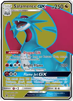 Salamence GX SM139 Normal