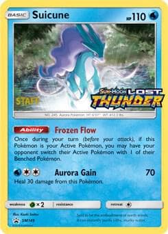Suicune Prerelease Staff SM149 Normal