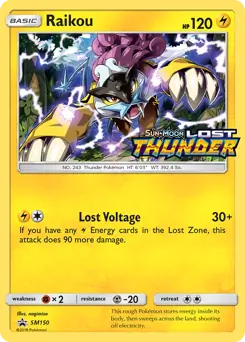 Raikou Prerelease SM150 Normal