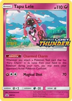 Tapu Lele Prerelease Staff SM152 Normal