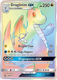 Dragonite GX SM156 Normal