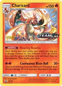 Charizard Staff SM158 Normal