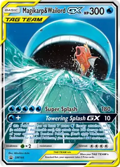 Magikarp & Wailord GX SM166 Normal