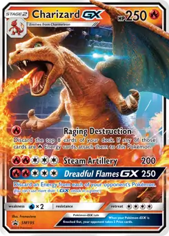 Charizard GX SM195 Normal
