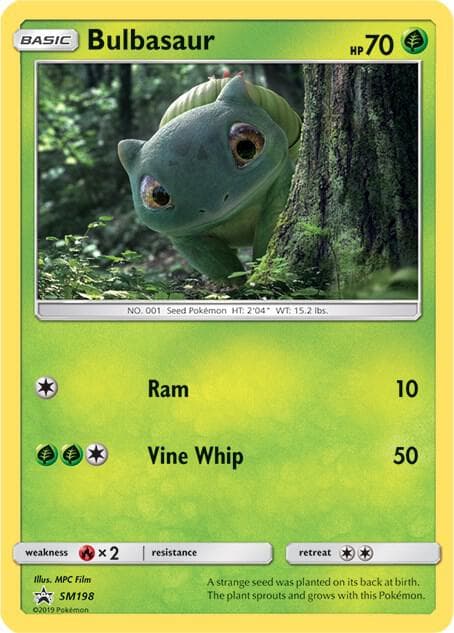 Bulbasaur In Event Promo SM198 Normal