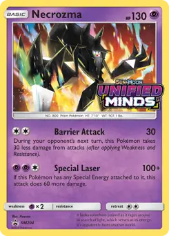 Necrozma Prerelease SM204