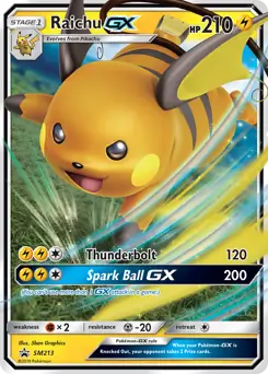 Raichu GX SM213 Normal
