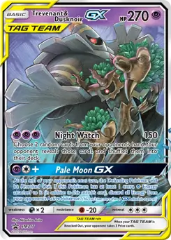 Trevenant & Dusknoir GX SM217 Normal