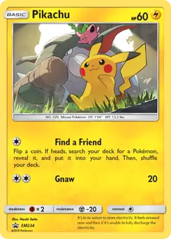 Pikachu SM234 Normal
